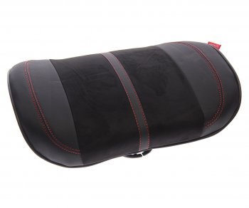 1 379 р. Подушка поясничная экокожазамша черная Flex M CARFASHION CARFASHION 41561  с доставкой в г. Кемерово. Увеличить фотографию 1