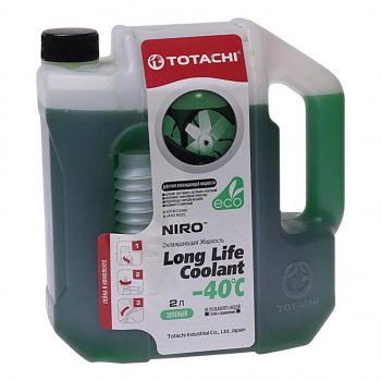 579 р. Антифриз зеленый -40C 2л SUPER LLC NIRO TOTACHI TOTACHI 41602  с доставкой в г. Кемерово. Увеличить фотографию 1