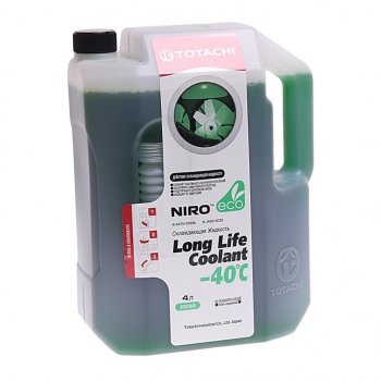 1 039 р. Антифриз зеленый -40C 4л SUPER LLC NIRO TOTACHI TOTACHI 41604  с доставкой в г. Кемерово. Увеличить фотографию 1