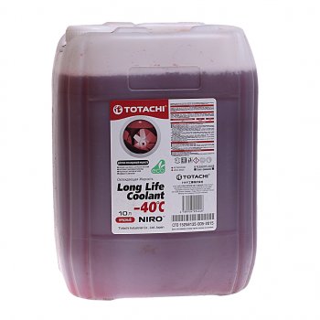 2 269 р. Антифриз красный -40C 10л SUPER LLC NIRO TOTACHI TOTACHI 41810  с доставкой в г. Кемерово. Увеличить фотографию 1