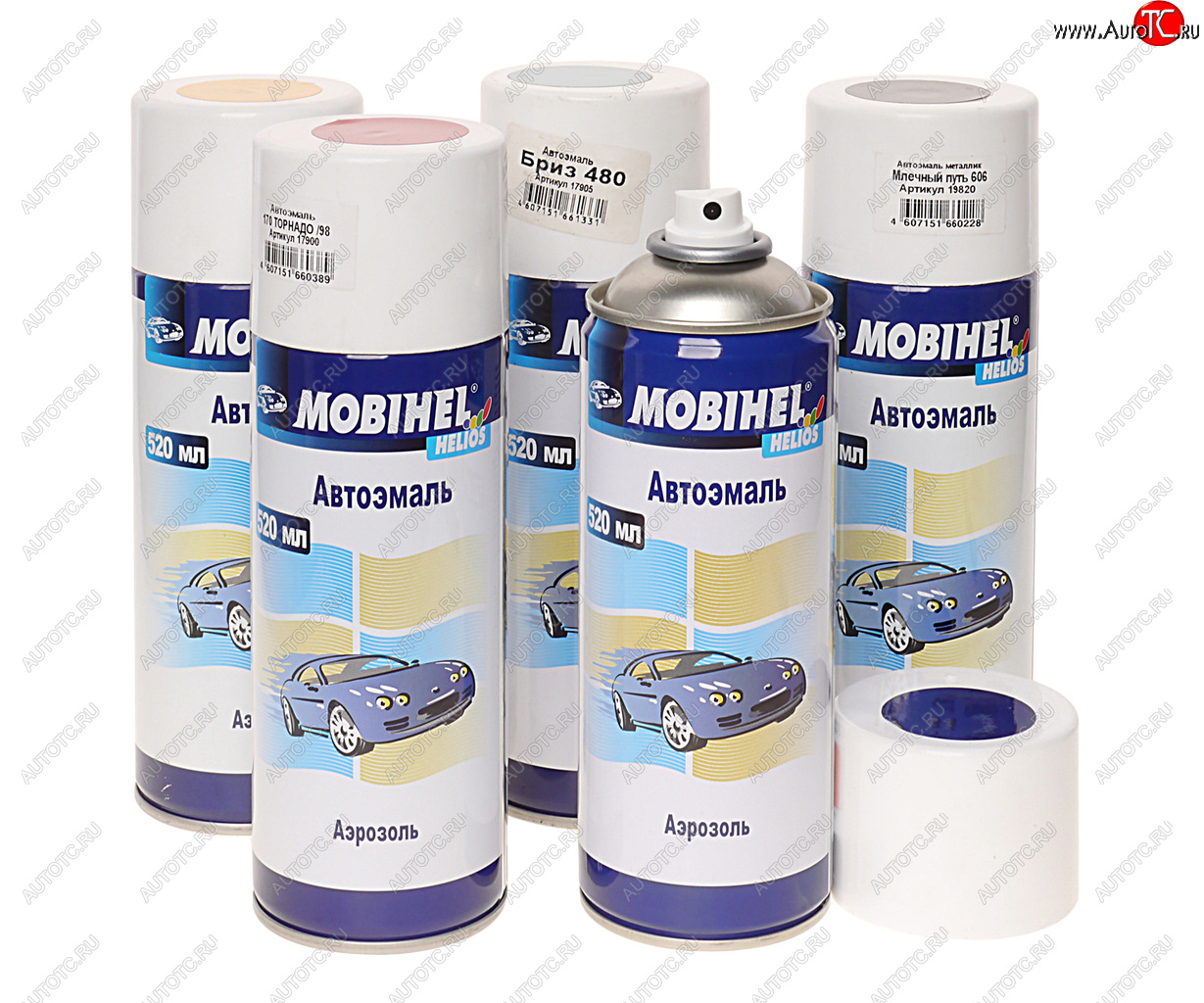 379 р. Краска 1015 красная аэрозоль 520мл Helios MOBIHEL MOBIHEL 41974302а MOBIHEL 41974302а  с доставкой в г. Кемерово
