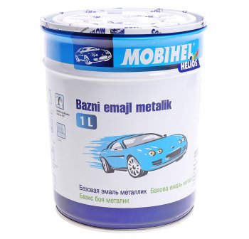 2 299 р. Краска 371 амулет металлик 1л Helios MOBIHEL MOBIHEL 41980002  с доставкой в г. Кемерово. Увеличить фотографию 1