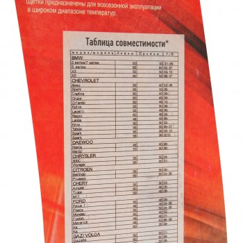 278 р. Щетка стеклоочистителя 480мм беcкаркасная (крепление крючок) Basic Line AVS AVS 43159  с доставкой в г. Кемерово. Увеличить фотографию 2