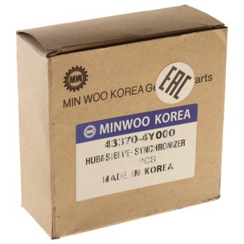 3 269 р. Синхронизатор KIA Bongo 3 (06-) (2.73.0) 5,R передачи (обойма+ступица) MINWOO MINWOO 43370-4y000  с доставкой в г. Кемерово. Увеличить фотографию 3