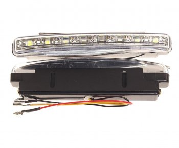 759 р. Огни ходовые дневного света 12V 2.4W 8 светодиодов 2шт. AVS AVS 43477  с доставкой в г. Кемерово. Увеличить фотографию 2