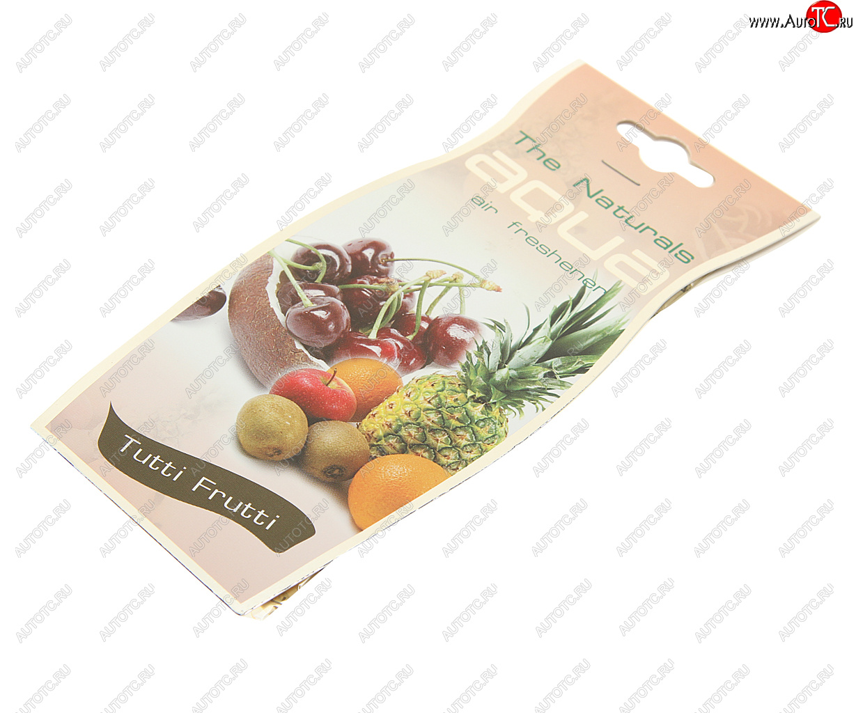 136 р. Ароматизатор подвесной пластина (tutti frutti) Natural Flavor Drop AQUA AQUA 44055  с доставкой в г. Кемерово