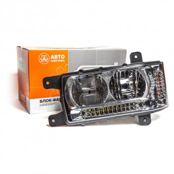 9 949 р. Фара блок КАМАЗ-6520,6511,4308 с ДХО левая НО AVTOELECTRICA AVTOELECTRICA 441.3775 ае  с доставкой в г. Кемерово. Увеличить фотографию 4