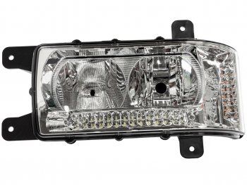 9 949 р. Фара блок КАМАЗ-6520,6511,4308 с ДХО левая НО AVTOELECTRICA AVTOELECTRICA 441.3775 ае  с доставкой в г. Кемерово. Увеличить фотографию 1