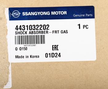 12 849 р. Амортизатор SSANGYONG Actyon Sports (12-) (4WD) передний газовый OE SSANGYONG 4431032202  с доставкой в г. Кемерово. Увеличить фотографию 4