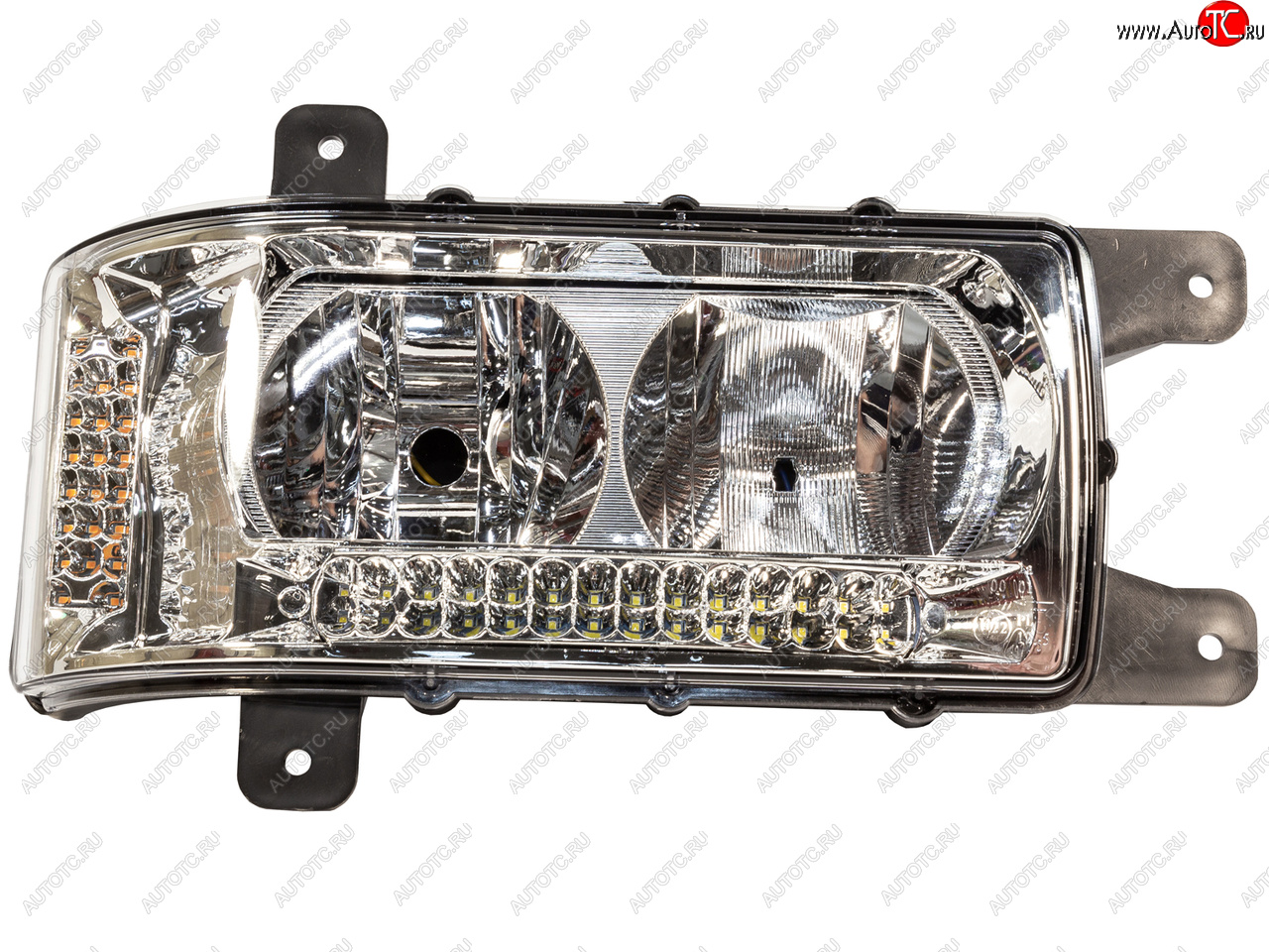 9 949 р. Фара блок КАМАЗ-6520,6511,4308 с ДХО правая НО AVTOELECTRICA AVTOELECTRICA 44.3775 ае  с доставкой в г. Кемерово