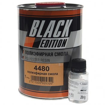 1 039 р. Смола полиэфирная 1кг с отвердителем 20г Black Edition MAXTOR MAXTOR 4480  с доставкой в г. Кемерово. Увеличить фотографию 1