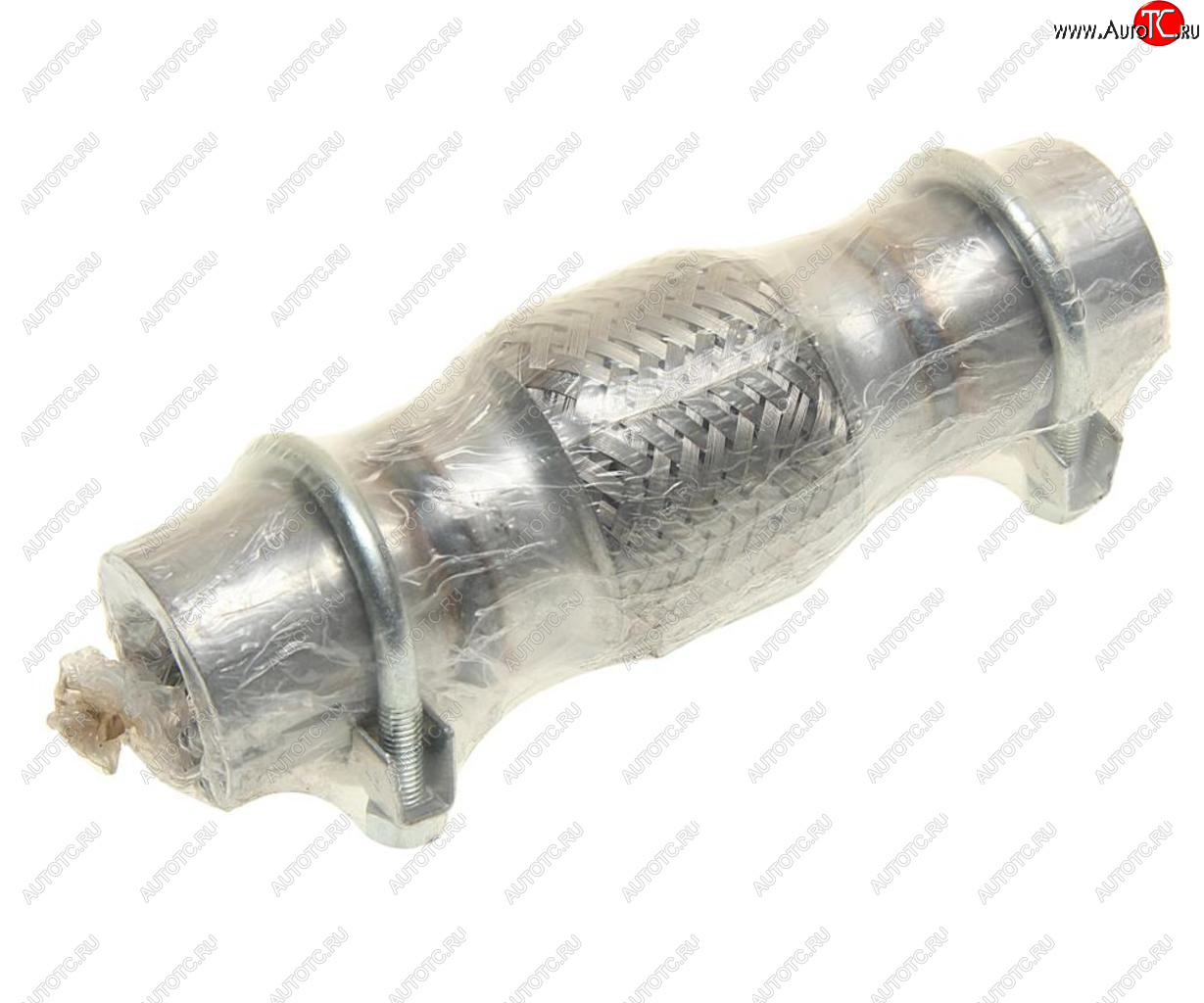 829 р. Гофра глушителя 45x100х200 с трубами в 3-ой оплетке innerbraid c хомутами TRANSMASTER TRANSMASTER 45-100-200k  с доставкой в г. Кемерово