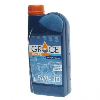 689 р. Масло моторное Ideal FS 5W30 синт.1л GRACE GRACE 4603728811499  с доставкой в г. Кемерово. Увеличить фотографию 1