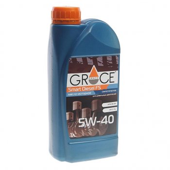 779 р. Масло дизельное Smart Diesel FS 5W40 синт.1л GRACE GRACE 4603728811895  с доставкой в г. Кемерово. Увеличить фотографию 1