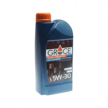 869 р. Масло дизельное Smart Diesel FS 5W30 синт.1л GRACE GRACE 4603728811932  с доставкой в г. Кемерово. Увеличить фотографию 1