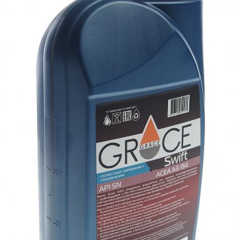 1 469 р. Масло моторное SWIFT 5W50 синт.1л GRACE GRACE 4603728812137  с доставкой в г. Кемерово. Увеличить фотографию 2
