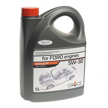 2 899 р. Масло моторное для FORD FF 5W30 синт.5л GRACE GRACE 4603728812502  с доставкой в г. Кемерово. Увеличить фотографию 1