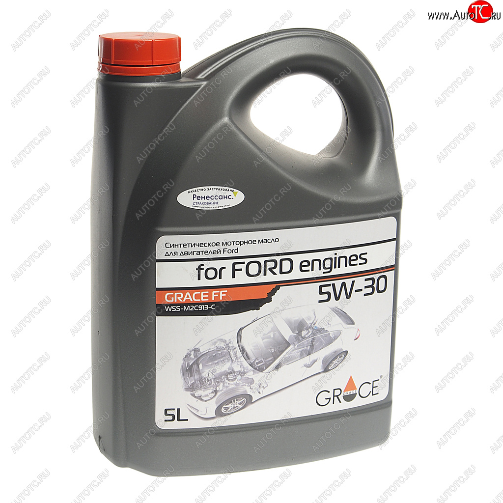 2 899 р. Масло моторное для FORD FF 5W30 синт.5л GRACE GRACE 4603728812502  с доставкой в г. Кемерово