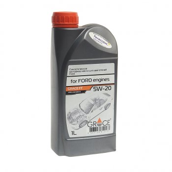 799 р. Масло моторное для FORD 5W20 синт.1л GRACE GRACE 4603728812533 GRACE 4603728812533  с доставкой в г. Кемерово. Увеличить фотографию 1