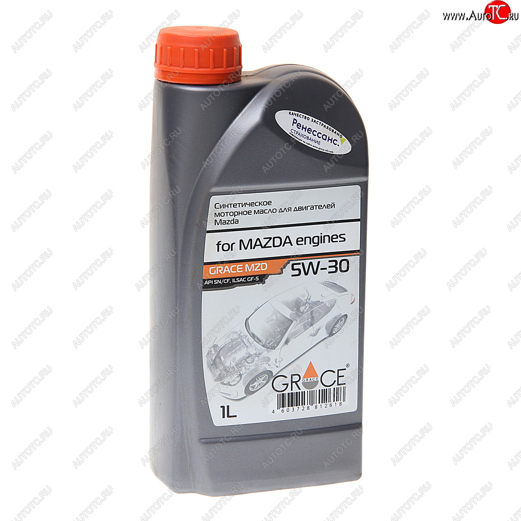 1 029 р. Масло моторное для MAZDA 5W30 синт.1л GRACE GRACE 4603728812618  с доставкой в г. Кемерово