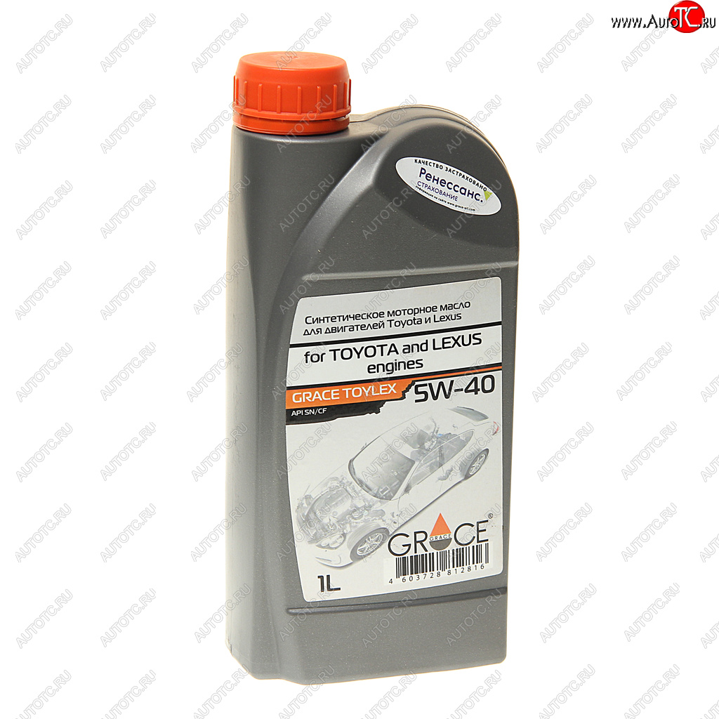 979 р. Масло моторное для TOYOTA LEXUS Toylex 5W40 синт.1л GRACE GRACE 4603728812816 GRACE 4603728812816  с доставкой в г. Кемерово