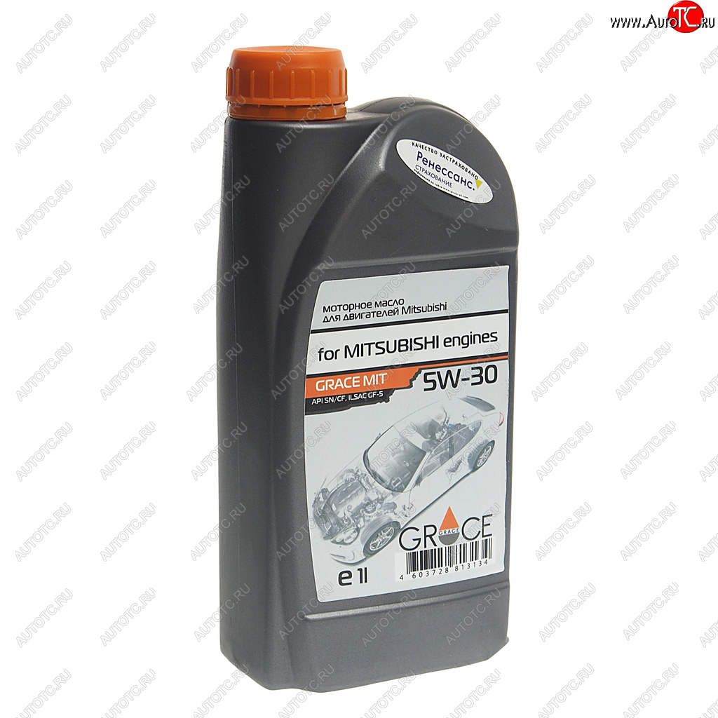 839 р. Масло моторное для MITSUBISHI 5W30 синт.1л GRACE GRACE 4603728813134  с доставкой в г. Кемерово