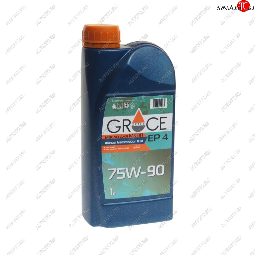 649 р. Масло трансмиссионное EP4 GL-4 75W90 псинт.1л GRACE GRACE 4603728814131  с доставкой в г. Кемерово