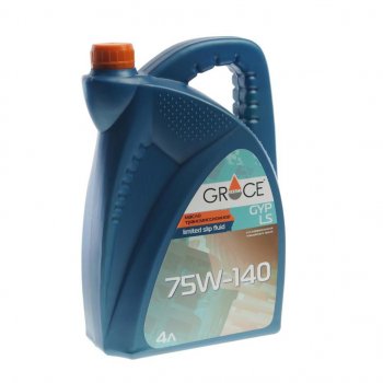 3 799 р. Масло трансмиссионное GYP LS GL-5 75W140 синт.4л GRACE GRACE 4603728814384  с доставкой в г. Кемерово. Увеличить фотографию 1
