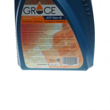 2 399 р. Масло трансмиссионное ATF DEXRON III D для АКПП 4л GRACE GRACE 4603728814544  с доставкой в г. Кемерово. Увеличить фотографию 2
