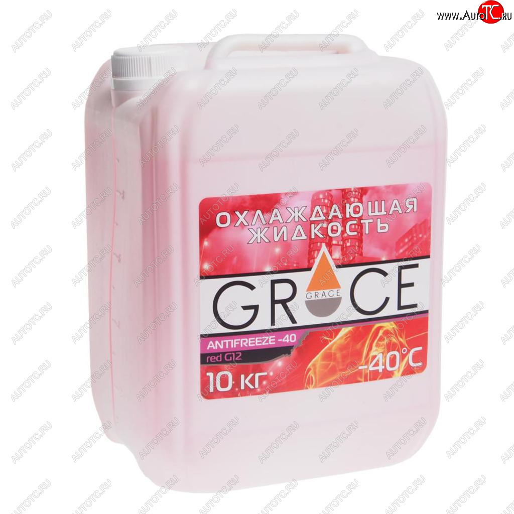 1 959 р. Антифриз красный -40C 10кг G12 GRACE GRACE 4603728817552 GRACE 4603728817552  с доставкой в г. Кемерово