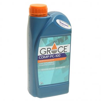 539 р. Масло компрессорное PC-100 1л GRACE GRACE 4603728817699  с доставкой в г. Кемерово. Увеличить фотографию 1