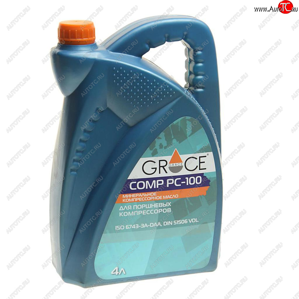 1 569 р. Масло компрессорное PC-100 4л GRACE GRACE 4603728817705  с доставкой в г. Кемерово