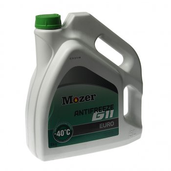 899 р. Антифриз зеленый Euro -40C 5кг G11 MOZER MOZER 4606482  с доставкой в г. Кемерово. Увеличить фотографию 1