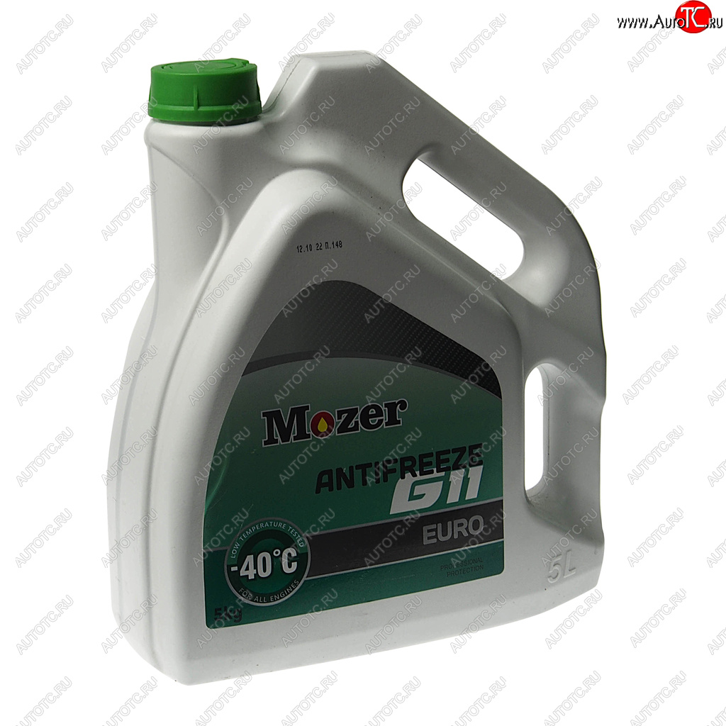899 р. Антифриз зеленый Euro -40C 5кг G11 MOZER MOZER 4606482  с доставкой в г. Кемерово