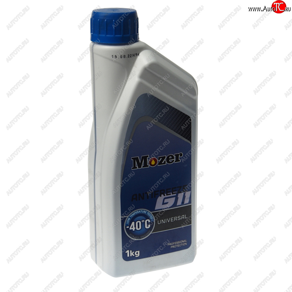 205 р. Антифриз синий Universal -40C 1кг G11 MOZER MOZER 4606765  с доставкой в г. Кемерово