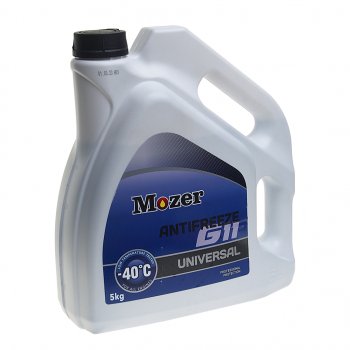 829 р. Антифриз синий Universal -40C 5кг G11 MOZER MOZER 4606772  с доставкой в г. Кемерово. Увеличить фотографию 1