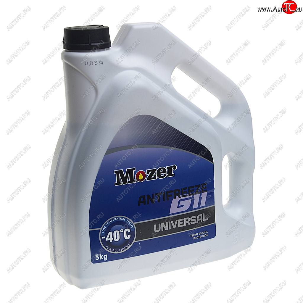 829 р. Антифриз синий Universal -40C 5кг G11 MOZER MOZER 4606772  с доставкой в г. Кемерово