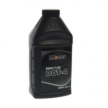 200 р. Жидкость тормозная DOT-4 0.455кг MOZER MOZER 4606871  с доставкой в г. Кемерово. Увеличить фотографию 1