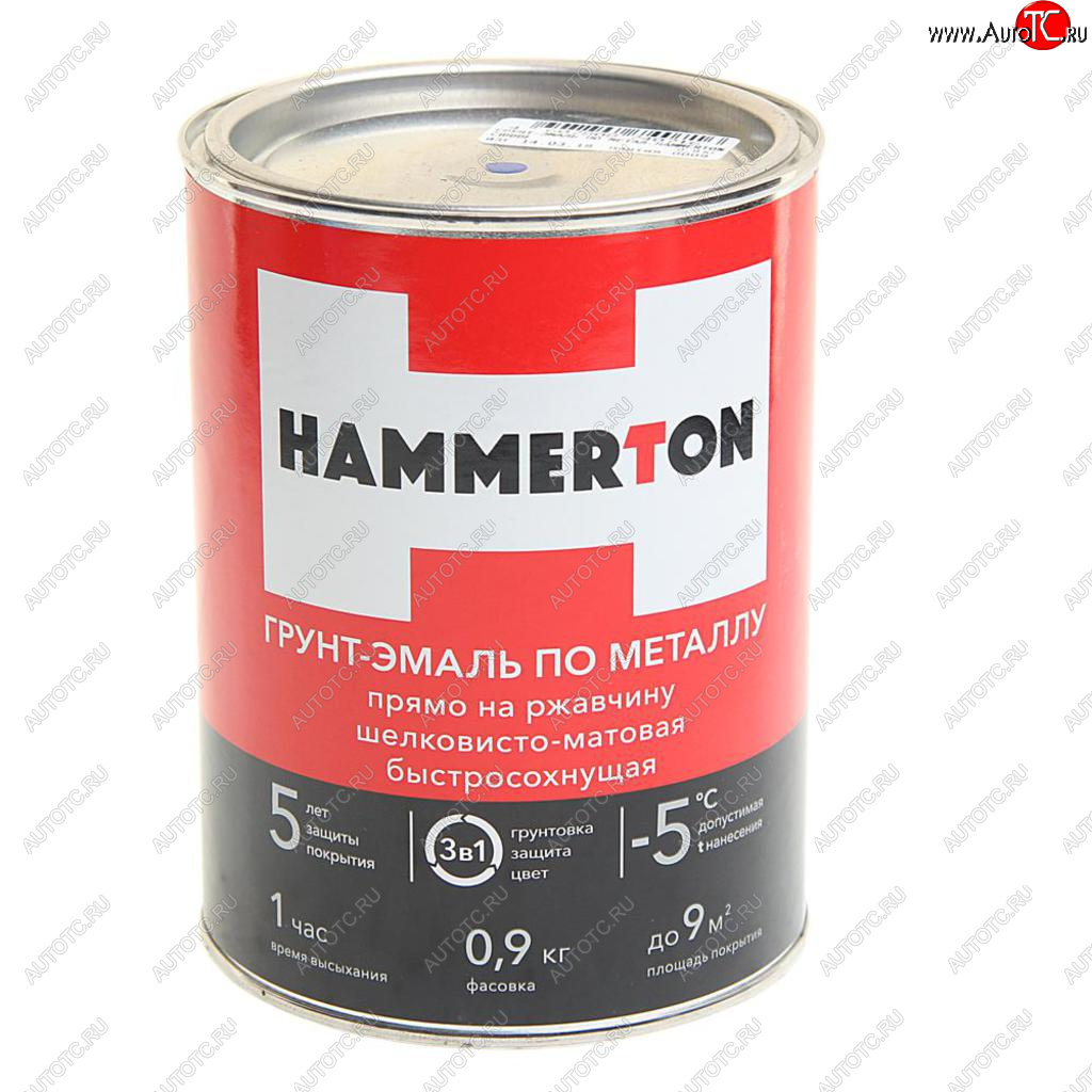 799 р. Грунт-эмаль по ржавчине синяя 0.9л HAMMERTON HAMMERTON 4607808740716  с доставкой в г. Кемерово