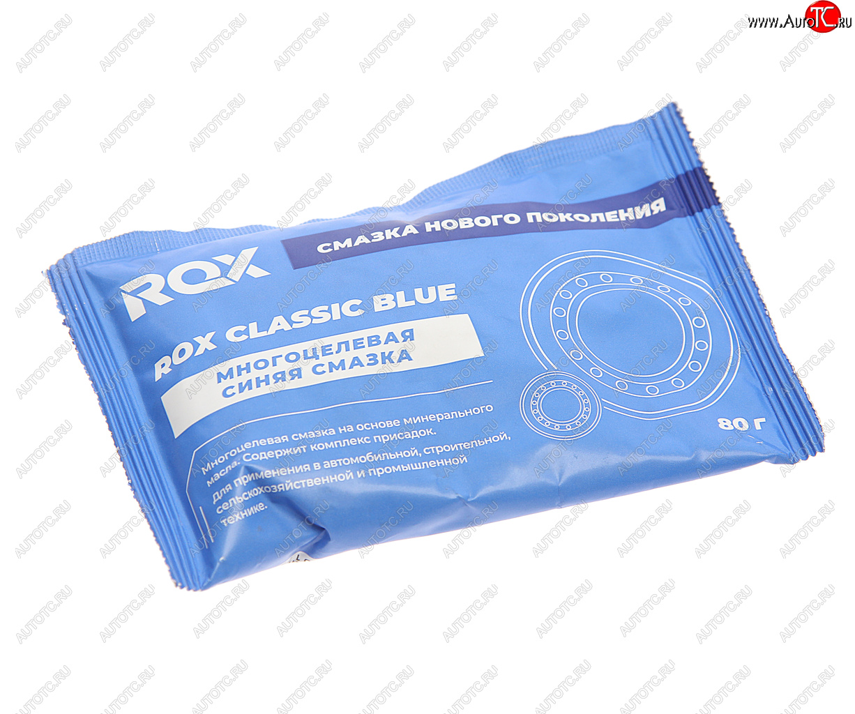 109 р. Смазка литиевая многоцелевая CLASSIC BLUE 80г (синяя) ROX ROX 4610173079355  с доставкой в г. Кемерово