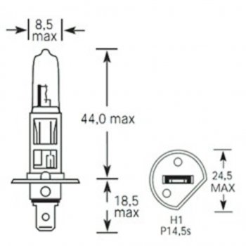 94 р. Лампа 12V H1 100W P14.5s 2600лм Спорт TESLAFT (Россия) TESLAFT 4631111142684 TESLAFT 4631111142684  с доставкой в г. Кемерово. Увеличить фотографию 2