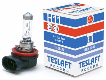 299 р. Лампа 12V H11 55W PGJ19-2 1350лм Стандарт TESLAFT (Россия) TESLAFT 4631111142868  с доставкой в г. Кемерово. Увеличить фотографию 1