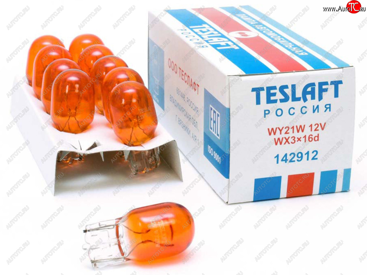 128 р. Лампа 12V WY21W W3x16q 285лм желтая Amber TESLAFT (Россия) TESLAFT 4631111142912  с доставкой в г. Кемерово