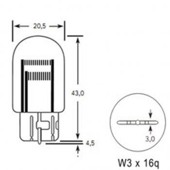 118 р. Лампа 12V W21/5W W3x16q 450/35лм Стандарт TESLAFT (Россия) TESLAFT 4631111142929 TESLAFT 4631111142929  с доставкой в г. Кемерово. Увеличить фотографию 2