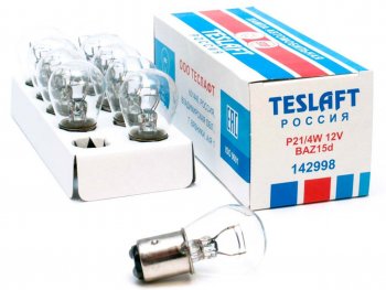 31 р. Лампа 12V P214W BAZ15d 44015лм Стандарт TESLAFT (Россия) TESLAFT 4631111142998  с доставкой в г. Кемерово. Увеличить фотографию 1