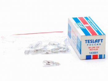 18 р. Лампа 12V W1.2W W2x4.6d 8лм Стандарт TESLAFT (Россия) TESLAFT 4631111143001  с доставкой в г. Кемерово. Увеличить фотографию 1