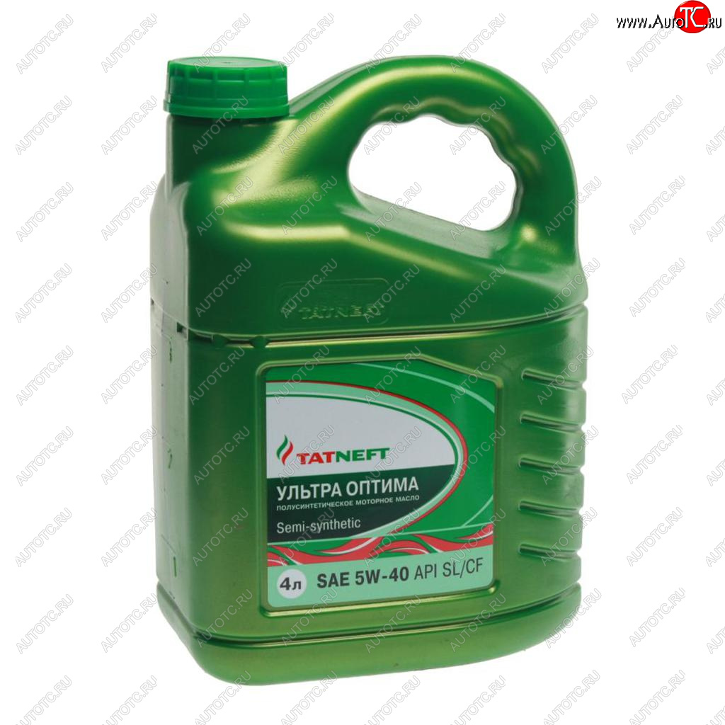 1 699 р. Масло моторное Ультра-Оптима API SL/CF 5W40 п/синт.4л ТАТНЕФТЬ ТАТНЕФТЬ 4650229680604 ТАТНЕФТЬ 4650229680604  с доставкой в г. Кемерово