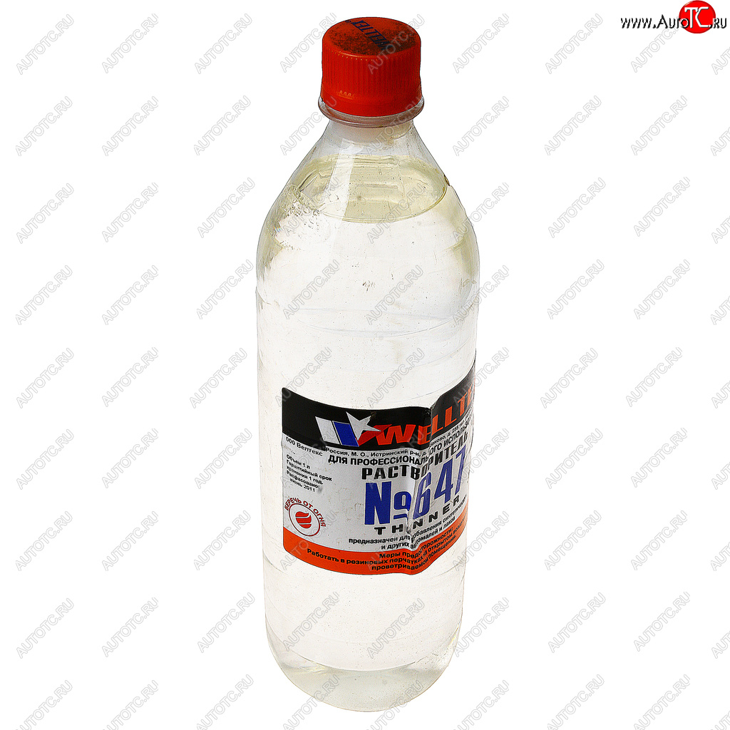 203 р. Растворитель 647 1л WELLTEX WELLTEX 4670007990299  с доставкой в г. Кемерово