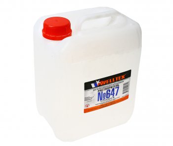 949 р. Растворитель 647 5л WELLTEX WELLTEX 4670007990312  с доставкой в г. Кемерово. Увеличить фотографию 1