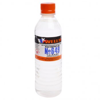 135 р. Растворитель 649 0.5л WELLTEX WELLTEX 4670007990350  с доставкой в г. Кемерово. Увеличить фотографию 1